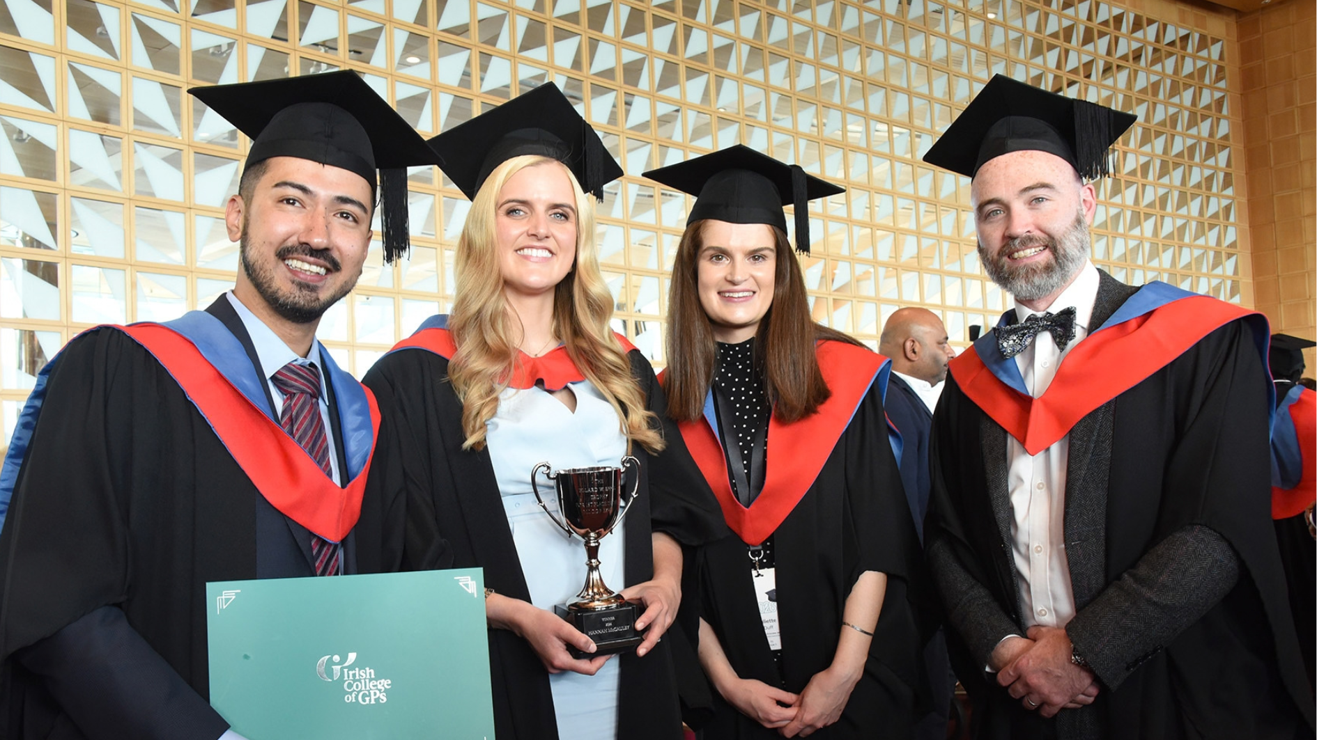 [Pictured L;R: Dr Tareq Anjijani, Dr Hannah McCawley, Dr Juliette Duff, Dr Colm O’Keane]